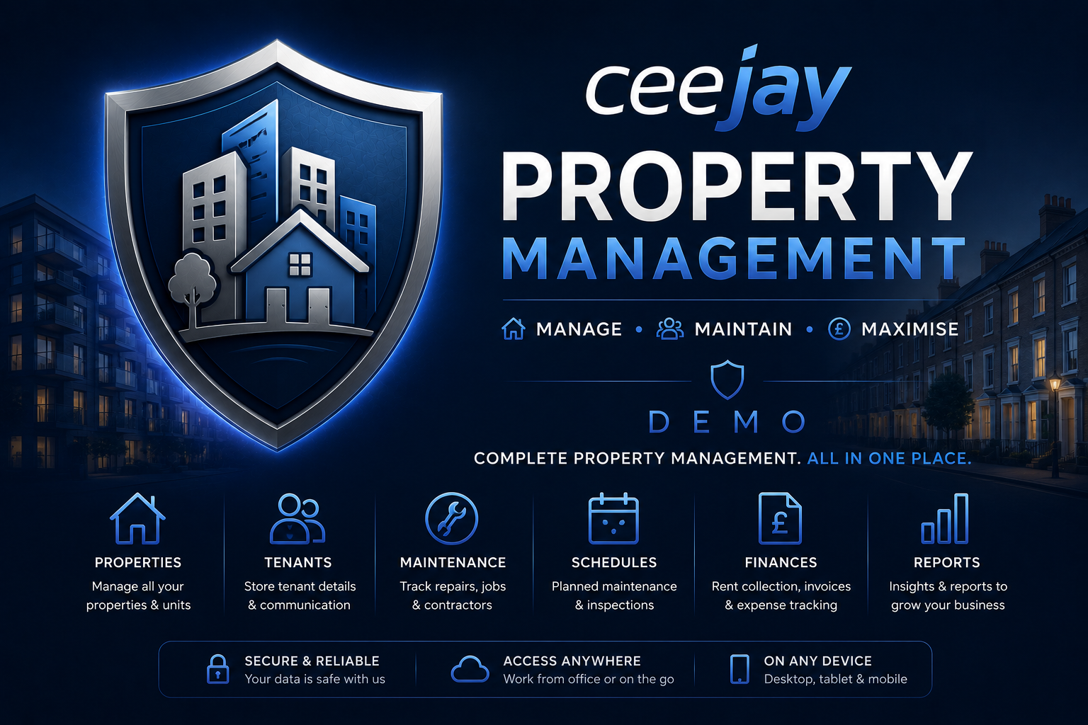 Property rental and maintenance software built around your portfolio. preview