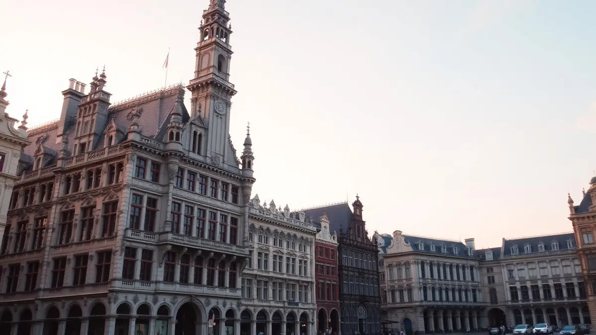 Iconic Belgium skyline, Ceejay Intelligence builds custom business software for Belgian trade, EU facing and professional businesses.