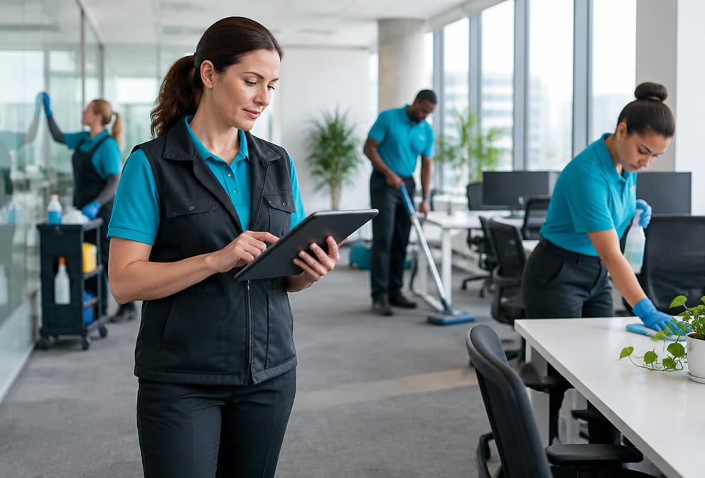 Cleaning business software built around your contracts. preview