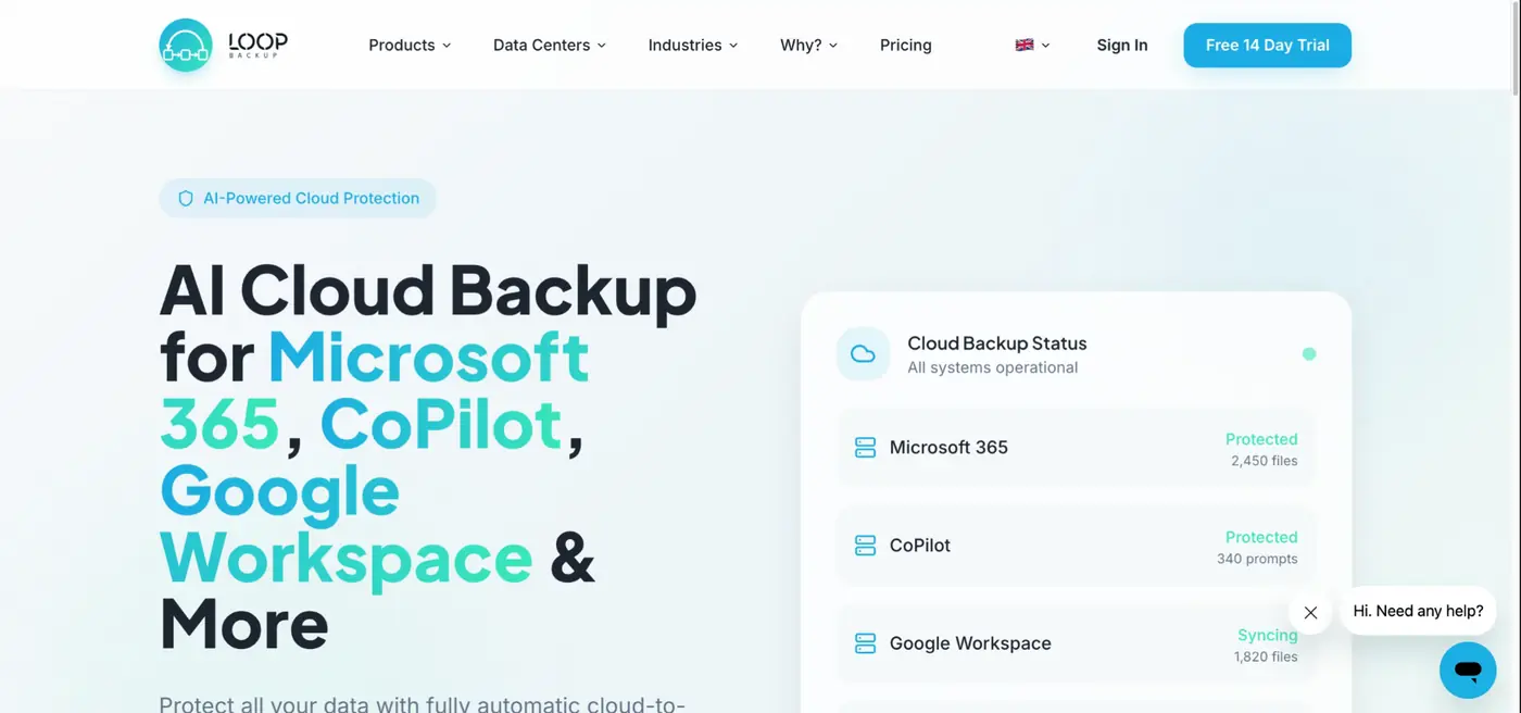Loop Backup screenshot