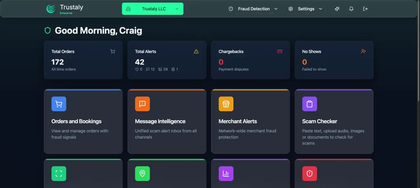 Trustaly screenshot